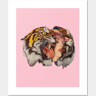 Tiger Woman Posters and Art